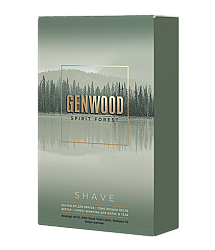 Набор GENWOOD shave (шампунь, гель-масло, лосьон)